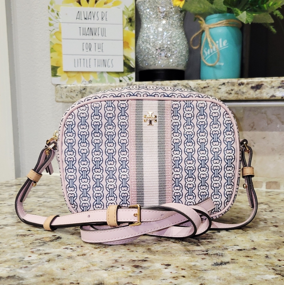 TORY BURCH Gemini Link Emerson Canvas Crossbody
